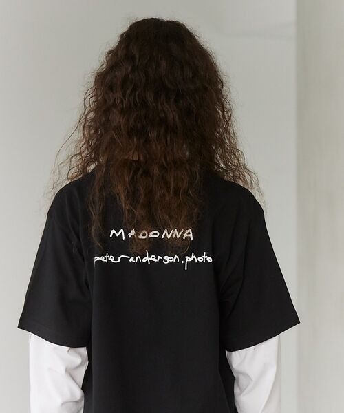 ABAHOUSE / アバハウス Tシャツ | PeterAnderson-Madonna PHOTO Tee / マドンナ / | 詳細7