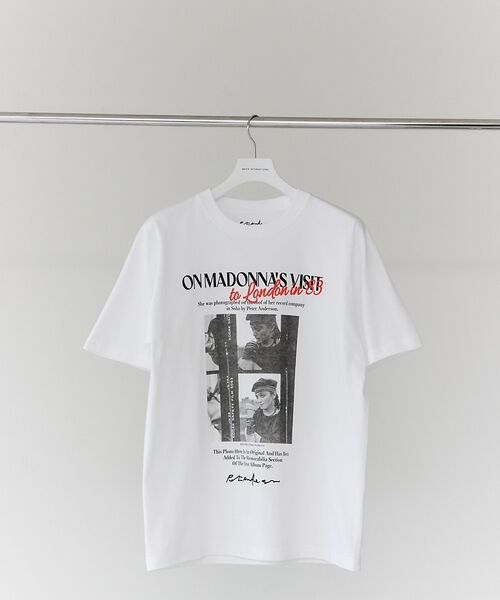 ABAHOUSE / アバハウス Tシャツ | PeterAnderson-Madonna PHOTO Tee / マドンナ / | 詳細16