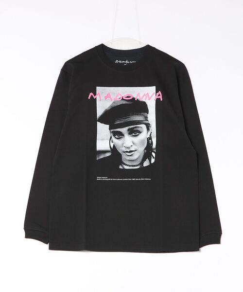 ABAHOUSE / アバハウス Tシャツ | 【+81BRANCA / ハチイチブランカ】PeterAnderson-Mado（ブラック）