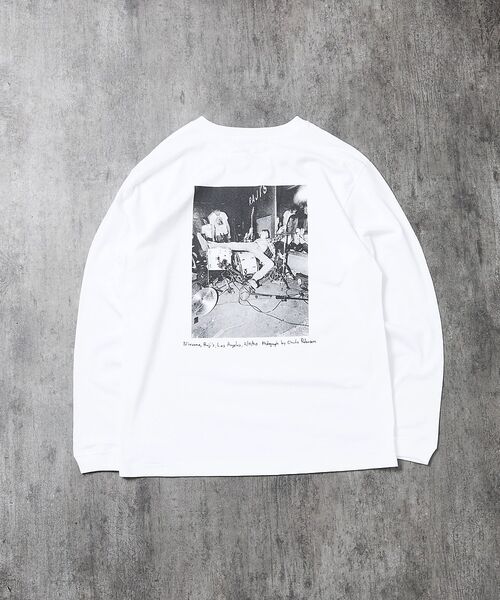 ABAHOUSE / アバハウス Tシャツ | 【+81BRANCA / ハチイチブランカ】Charles Peterson-K | 詳細1