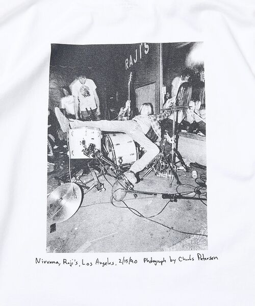 ABAHOUSE / アバハウス Tシャツ | 【+81BRANCA / ハチイチブランカ】Charles Peterson-K | 詳細2