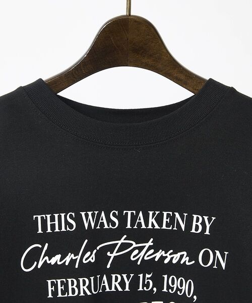 ABAHOUSE / アバハウス Tシャツ | 【+81BRANCA / ハチイチブランカ】Charles Peterson-K | 詳細6