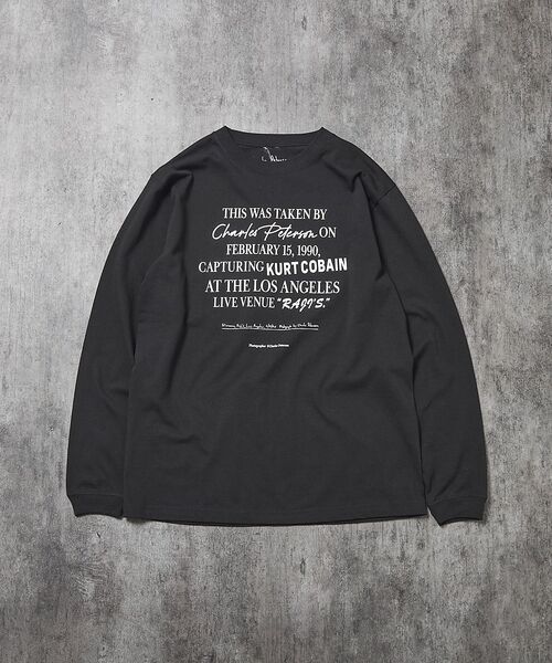 ABAHOUSE / アバハウス Tシャツ | 【+81BRANCA / ハチイチブランカ】Charles Peterson-K（ブラック）