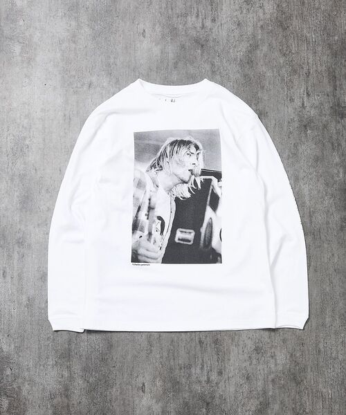 ABAHOUSE / アバハウス Tシャツ | 【+81BRANCA / ハチイチブランカ】Charles Peterson-K（ホワイト系その他2）