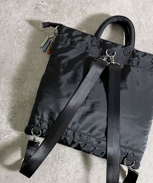 ABAHOUSE / アバハウス ショルダーバッグ | 【cheek/チーク】4WayCodeTOTE/コードトート/C26006/4W | 詳細3