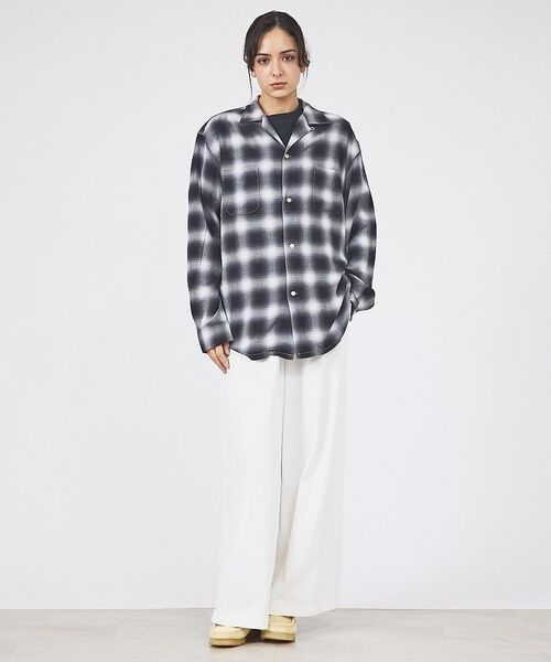 ABAHOUSE / アバハウス シャツ・ブラウス | 【TOWNCRAFT / タウンクラフト】Ombre Check Shirt / | 詳細11