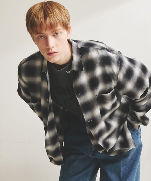 ABAHOUSE / アバハウス シャツ・ブラウス | 【TOWNCRAFT / タウンクラフト】Ombre Check Shirt / | 詳細15