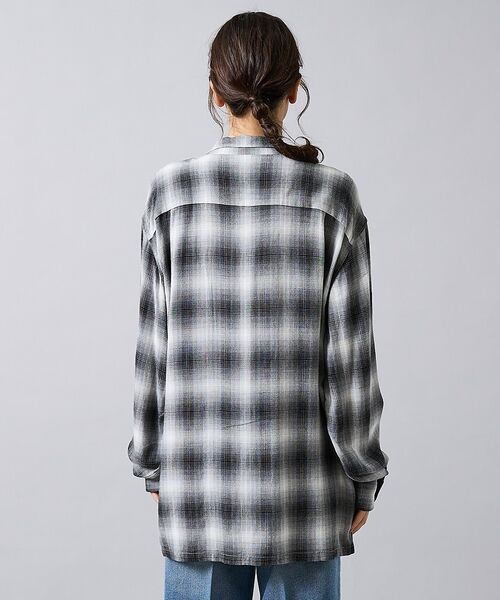 ABAHOUSE / アバハウス シャツ・ブラウス | 【TOWNCRAFT / タウンクラフト】Ombre Check Shirt / | 詳細4