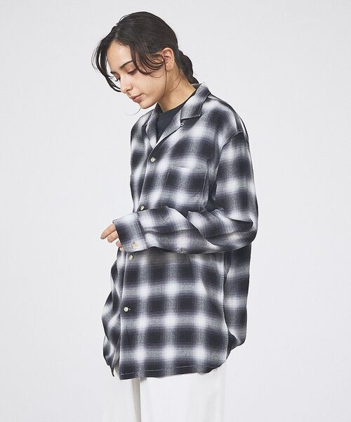 ABAHOUSE / アバハウス シャツ・ブラウス | 【TOWNCRAFT / タウンクラフト】Ombre Check Shirt / | 詳細8
