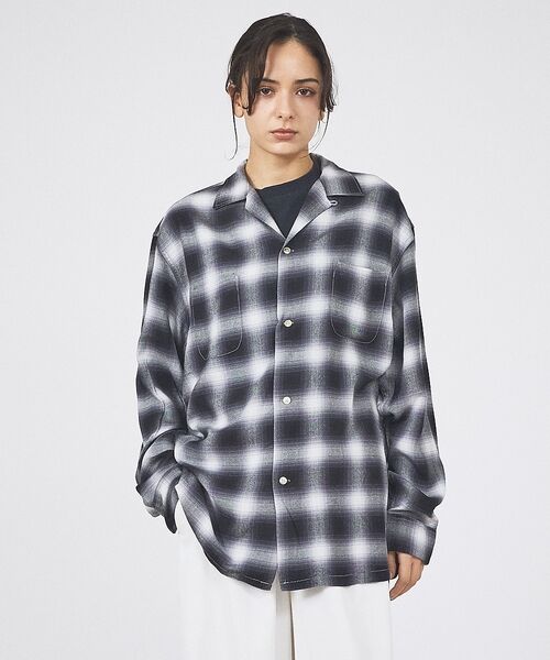ABAHOUSE / アバハウス シャツ・ブラウス | 【TOWNCRAFT / タウンクラフト】Ombre Check Shirt / | 詳細9