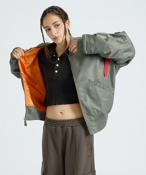 ABAHOUSE / アバハウス ブルゾン | 【Alpha Industries（アルファ インダストリーズ）】L-2B RE | 詳細14