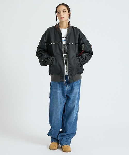 ABAHOUSE / アバハウス ブルゾン | 【Alpha Industries（アルファ インダストリーズ）】L-2B HG | 詳細1