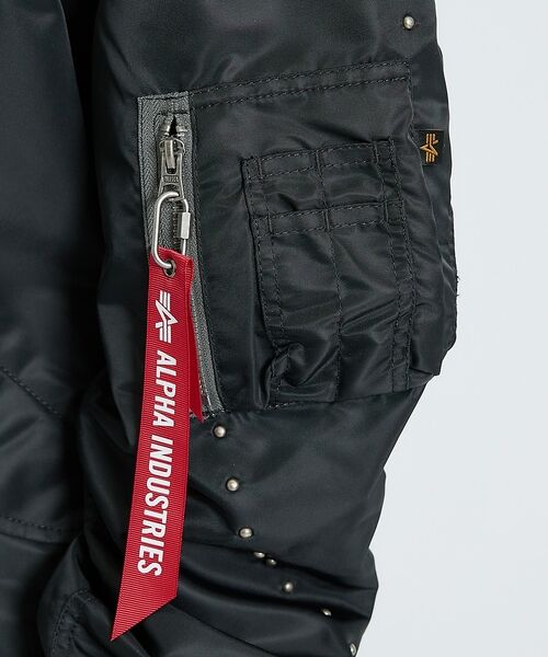 ABAHOUSE / アバハウス ブルゾン | 【Alpha Industries（アルファ インダストリーズ）】L-2B HG | 詳細11