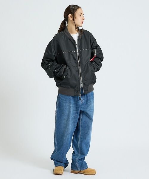 ABAHOUSE / アバハウス ブルゾン | 【Alpha Industries（アルファ インダストリーズ）】L-2B HG | 詳細2