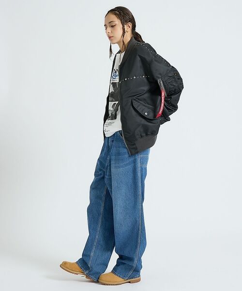 ABAHOUSE / アバハウス ブルゾン | 【Alpha Industries（アルファ インダストリーズ）】L-2B HG | 詳細3