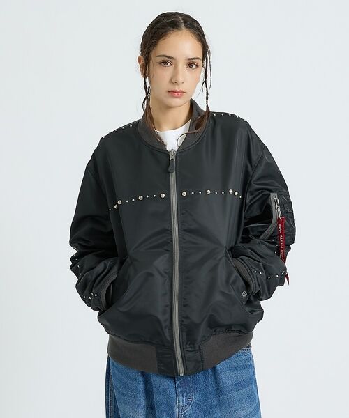 ABAHOUSE / アバハウス ブルゾン | 【Alpha Industries（アルファ インダストリーズ）】L-2B HG | 詳細5