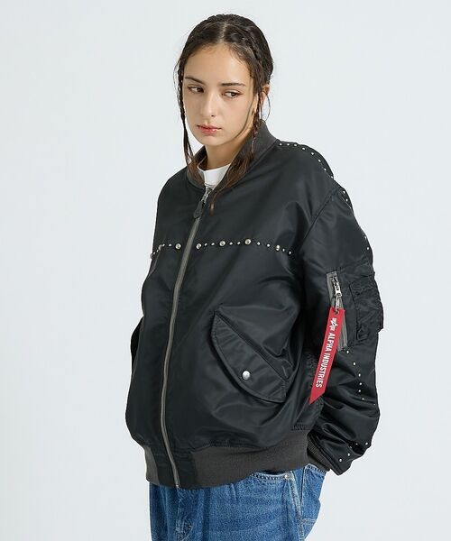 ABAHOUSE / アバハウス ブルゾン | 【Alpha Industries（アルファ インダストリーズ）】L-2B HG | 詳細6