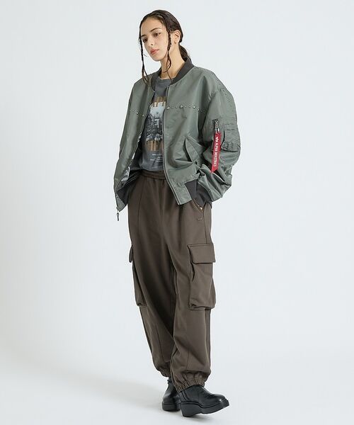ABAHOUSE / アバハウス ブルゾン | 【Alpha Industries（アルファ インダストリーズ）】L-2B HG | 詳細17