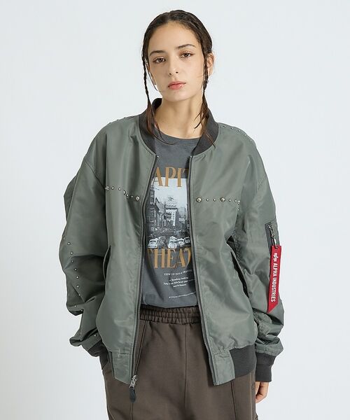 ABAHOUSE / アバハウス ブルゾン | 【Alpha Industries（アルファ インダストリーズ）】L-2B HG | 詳細18