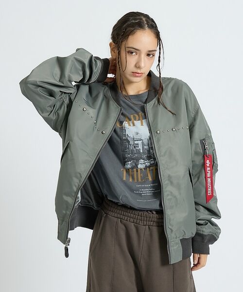 ABAHOUSE / アバハウス ブルゾン | 【Alpha Industries（アルファ インダストリーズ）】L-2B HG | 詳細19