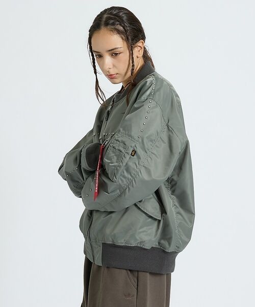 ABAHOUSE / アバハウス ブルゾン | 【Alpha Industries（アルファ インダストリーズ）】L-2B HG | 詳細20