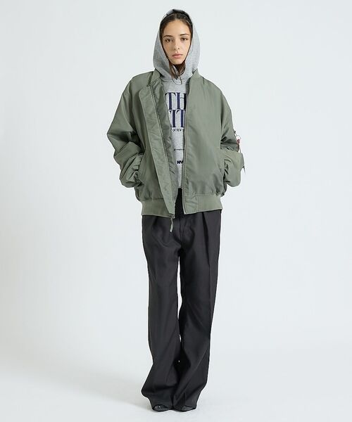 ABAHOUSE / アバハウス ブルゾン | 【Alpha Industries（アルファ インダストリーズ）】L-2B RE | 詳細16