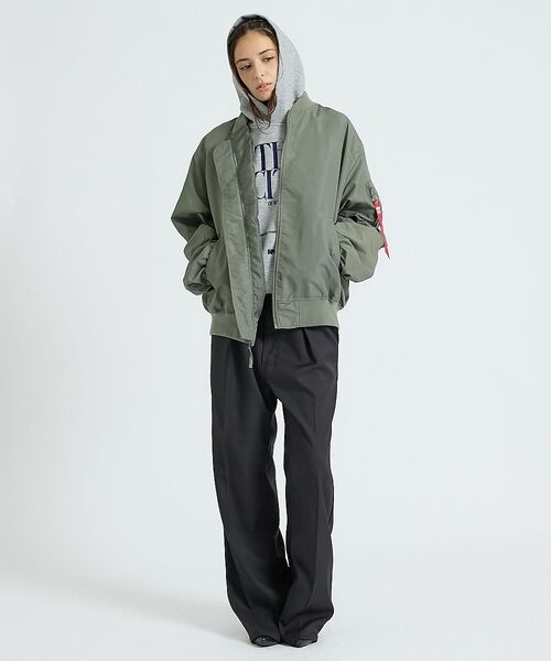ABAHOUSE / アバハウス ブルゾン | 【Alpha Industries（アルファ インダストリーズ）】L-2B RE | 詳細17