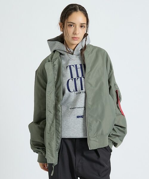 ABAHOUSE / アバハウス ブルゾン | 【Alpha Industries（アルファ インダストリーズ）】L-2B RE | 詳細19