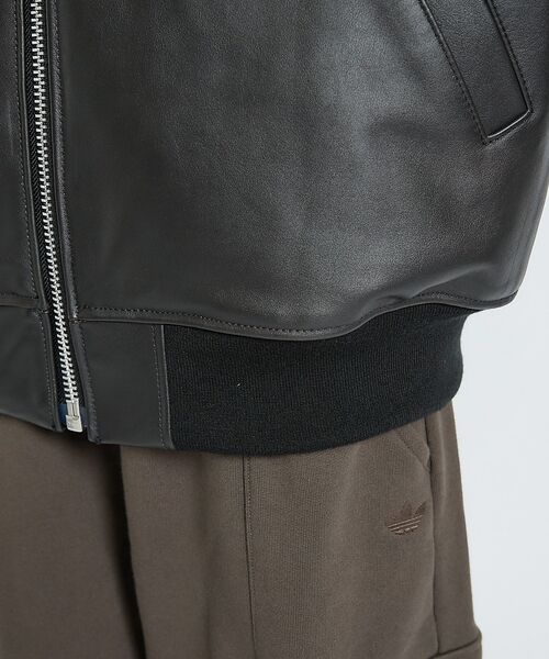 ABAHOUSE / アバハウス ブルゾン | 【Alpha Industries（アルファ インダストリーズ）】LEATHER | 詳細15