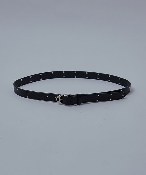 ABAHOUSE / アバハウス ベルト・サスペンダー | 【UNISEX】 COW LEATHER (SHOULDER) STUDS BE（ブラック）