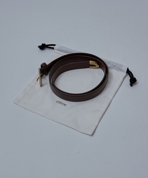 ABAHOUSE / アバハウス ベルト・サスペンダー | 【UNISEX】 LIZERD STAMPED PUNTALE BELT / リ | 詳細6
