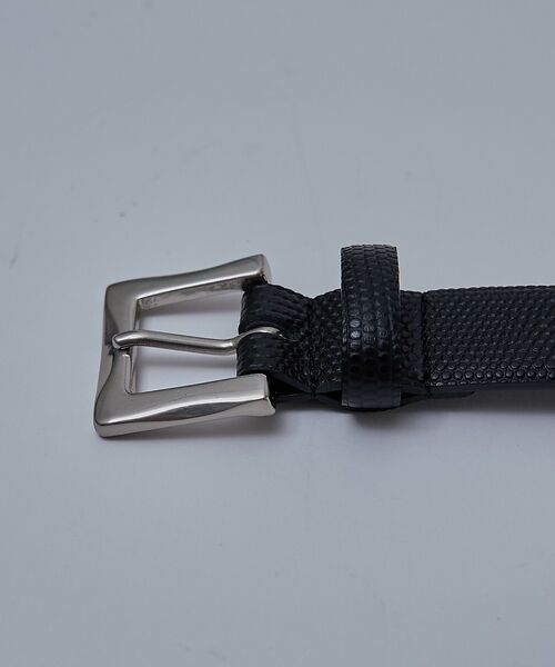 ABAHOUSE / アバハウス ベルト・サスペンダー | 【UNISEX】 LIZERD STAMPED PUNTALE BELT / リ | 詳細7