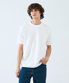 ABAHOUSE / アバハウス Tシャツ | ドレススラブ クルーネック半袖Tシャツ