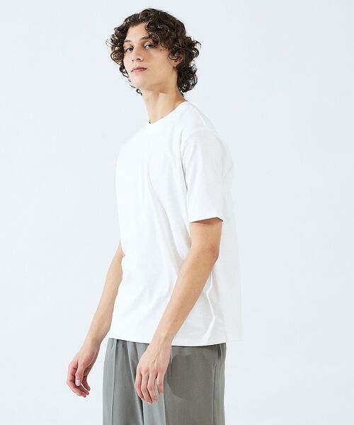 ABAHOUSE / アバハウス Tシャツ | ドレススラブ クルーネック半袖Tシャツ | 詳細7