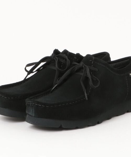ABAHOUSE / アバハウス ブーツ（ショート丈） | 【CLARKS/クラークス】Wallabee GTX / ワラビーゴアテックス（ブラック系その他1）