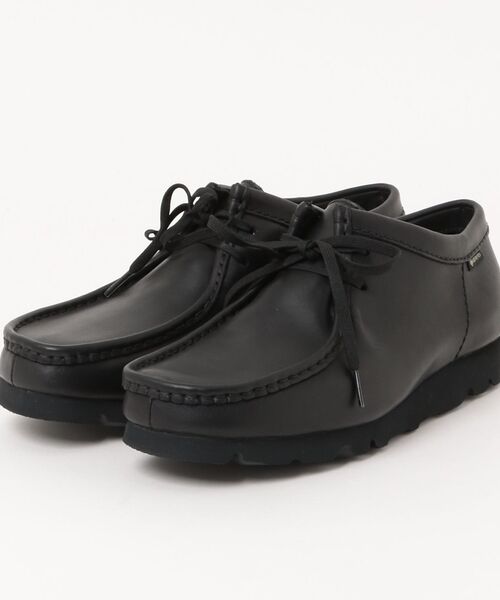 ABAHOUSE / アバハウス ブーツ（ショート丈） | 【CLARKS/クラークス】Wallabee GTX / ワラビーゴアテックス（ブラック系その他2）
