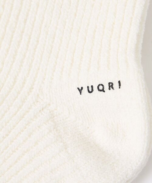 ABAHOUSE / アバハウス ソックス | 【YUQRI / ユクリ】Crispy warm / 靴下 / リブソックス / | 詳細6