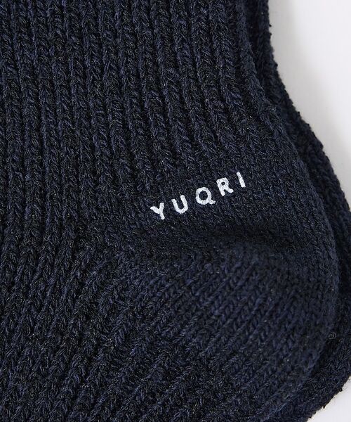 ABAHOUSE / アバハウス ソックス | 【YUQRI / ユクリ】Crispy warm / 靴下 / リブソックス / | 詳細23