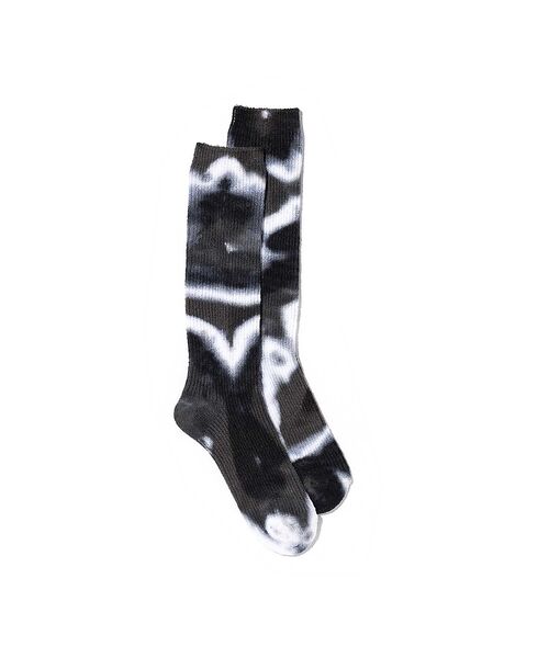 ABAHOUSE / アバハウス ソックス | 【YUQRI / ユクリ】Crispy  tie-dye / 靴下 / タイダイ | 詳細1