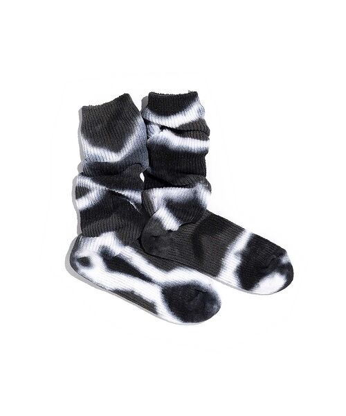 ABAHOUSE / アバハウス ソックス | 【YUQRI / ユクリ】Crispy  tie-dye / 靴下 / タイダイ | 詳細4