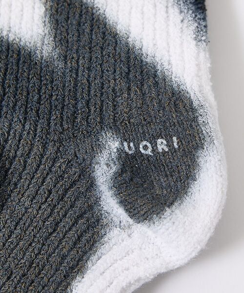 ABAHOUSE / アバハウス ソックス | 【YUQRI / ユクリ】Crispy  tie-dye / 靴下 / タイダイ | 詳細7