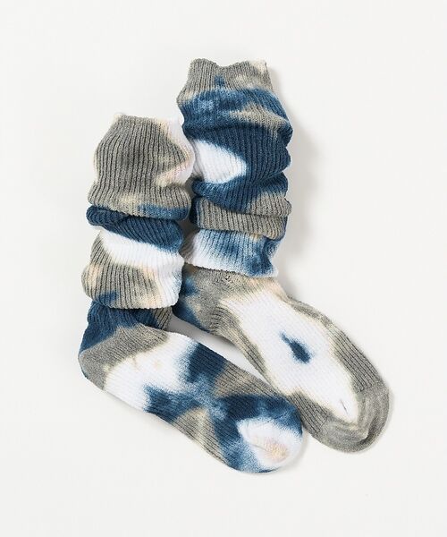 ABAHOUSE / アバハウス ソックス | 【YUQRI / ユクリ】Crispy  tie-dye / 靴下 / タイダイ | 詳細12