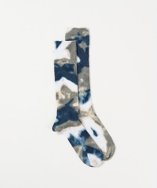 ABAHOUSE / アバハウス ソックス | 【YUQRI / ユクリ】Crispy  tie-dye / 靴下 / タイダイ | 詳細14