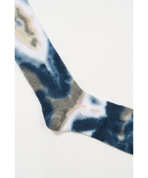 ABAHOUSE / アバハウス ソックス | 【YUQRI / ユクリ】Crispy  tie-dye / 靴下 / タイダイ | 詳細15