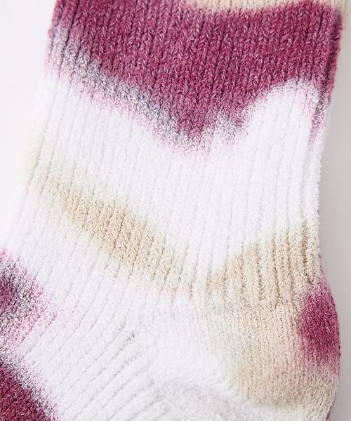 ABAHOUSE / アバハウス ソックス | 【YUQRI / ユクリ】Crispy  tie-dye / 靴下 / タイダイ | 詳細28