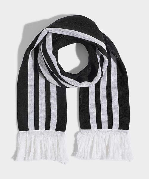 ABAHOUSE / アバハウス マフラー・ショール・スヌード・ストール | 【adidas / アディダス】SCARF / スカーフ/ラインマフラー【予約】（ブラック）
