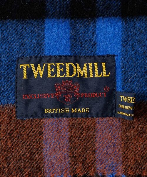 ABAHOUSE / アバハウス マフラー・ショール・スヌード・ストール | 【TWEEDMILL / ツイードミル】Lambswool Scarf  / ラ | 詳細4