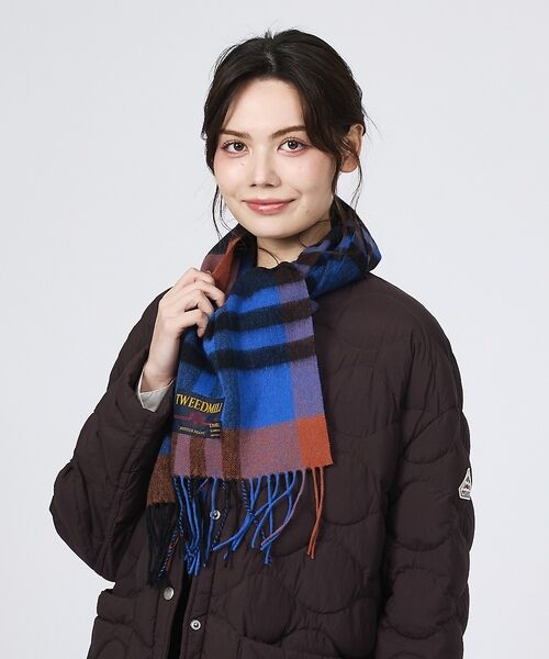 ABAHOUSE / アバハウス マフラー・ショール・スヌード・ストール | 【TWEEDMILL / ツイードミル】Lambswool Scarf  / ラ | 詳細7