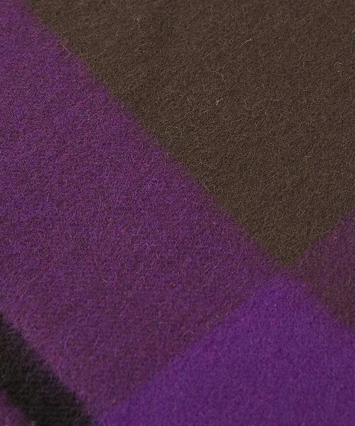 ABAHOUSE / アバハウス マフラー・ショール・スヌード・ストール | 【TWEED MILL/ツイードミル】ラムウールチェック柄ストール/ユニセックス | 詳細4