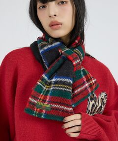 ABAHOUSE / アバハウス マフラー・ショール・スヌード・ストール | 【TWEEDMILL / ツイードミル】Fleece Double Face L